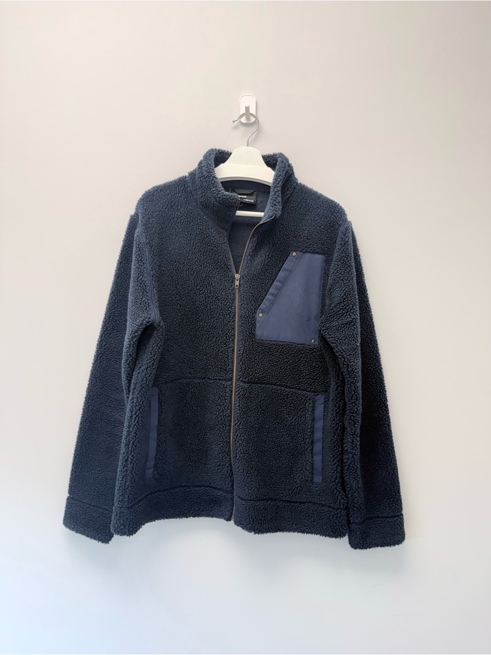 Men's Marmot Larson Fleece Zip Jacket - Navy, size Large